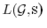 $(\mathcal{G},s)$